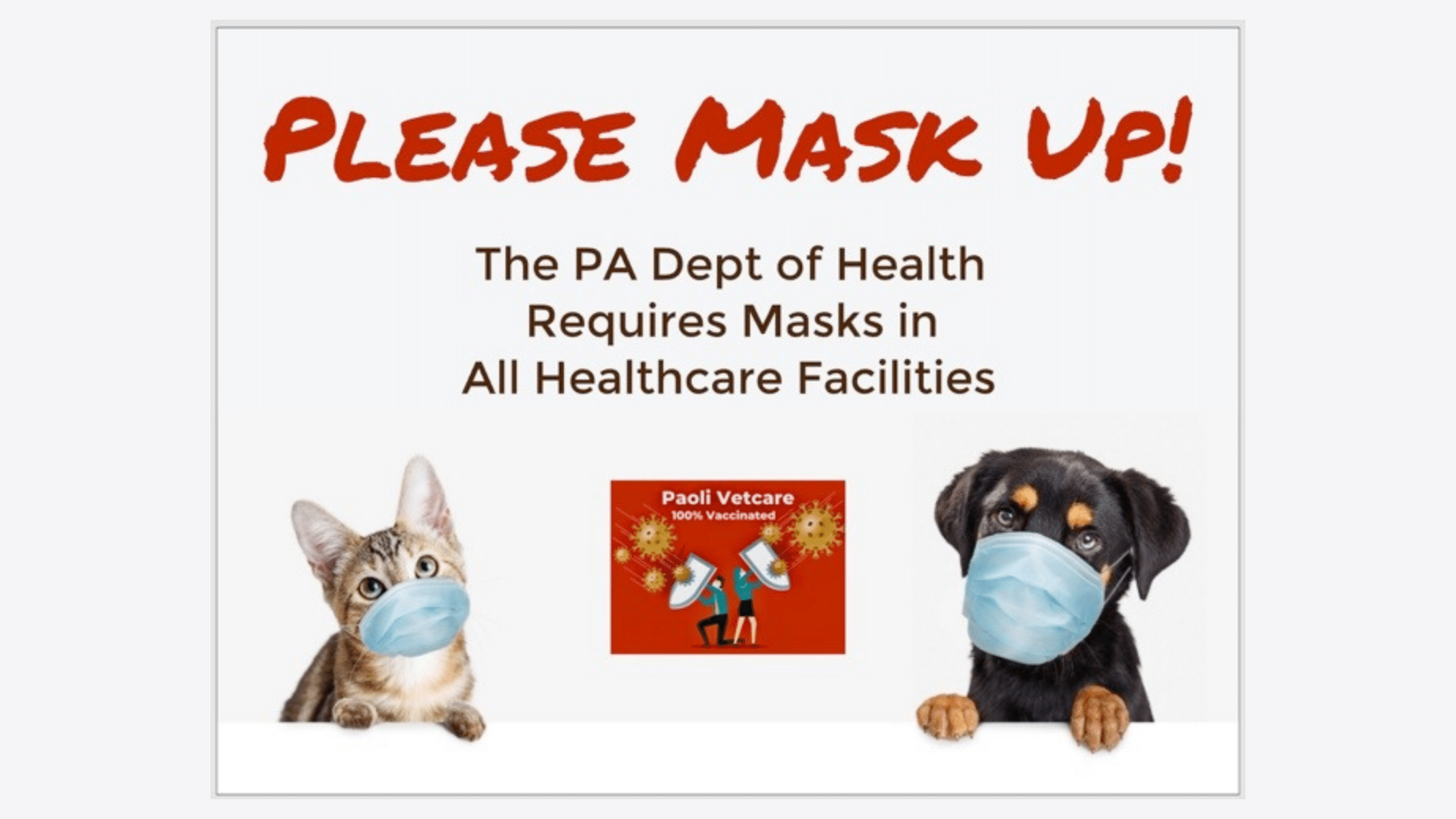 Masks Required