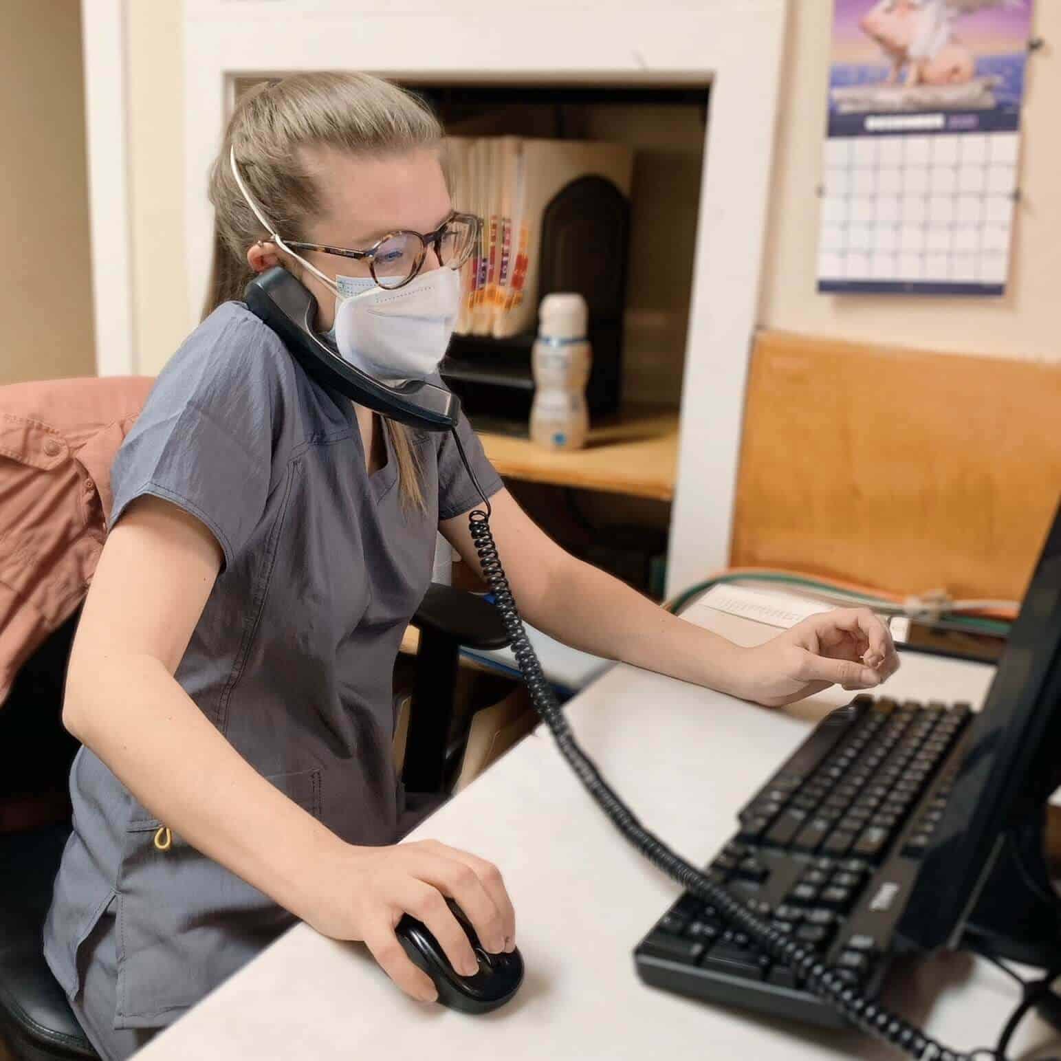 terrific team Chelsie Veterinary Receptionist