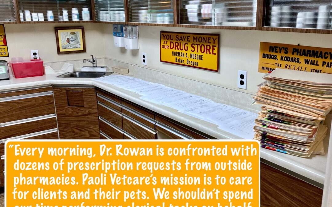 Corporate Pharmacy Prescription Policy Change