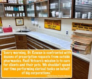Corporate Pharmacy Prescription Policy Change